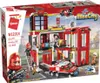 QMAN 12014 Mine City Feuerwehrhauptquartier W12014 Bausatz Produktbild-Vorschau 1