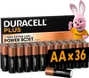 DURACELL Plus AA Alkaline-Batterien (36 Stück) 1.5V, LR06 Produktbild-Vorschau 1