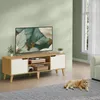 VASAGLE Fernsehtisch, Lowboard, verstellbare Ablage,für Produktbild-Vorschau 2