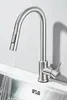 Dvoucestná kuchyňská baterie Totto, moderní design, otočná Náhled obrázku produktu 4