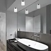 Badezimmerlampe IP44 Weiß G9 Glas Metall Badleuchte Küche Produktbild-Vorschau 6