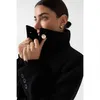 Salsa Jeans 21006875 Cappotto Nero XS Donna Nero XS Anteprima dell’immagine prodotto 4