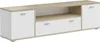 Cosmo Lowboard Weiß / Sonoma Eiche hell Produktbild-Vorschau 2