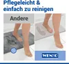 WENKO Badematte Mod. Nazca Hellgrau, aus natürlichem Produktbild-Vorschau 4