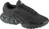 A black Nike Air Max DN sneaker is shown from a side angle against a white background. Produktbild-Vorschau