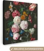MuchoWow® - Leinwandbilder - Stilleben mit Blumen in einer Produktbild-Vorschau 1