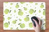 MuchoWow® Schreibtischunterlage Äpfel - Grün - Muster 60x40 Produktbild-Vorschau 3