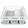 Abtropfgestell 50x38,5cm Geschirrkorb weiß Abtropfgitter Produktbild-Vorschau 2