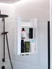 Designová sprchová polička Radius PURORAGGIO : bílá Náhled obrázku produktu 1