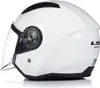 A white Ls2 Airflow II jet helmet is shown in a studio shot against a white background. Anteprima dell’immagine prodotto