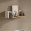 Stěnová police Vicco Viktor Bílá/Artisan 67.8 x 20 cm, Náhled obrázku produktu 3