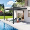 PRIMEYARD Terrassenüberdachung 3x4 m Aluminium Pfosten mit Produktbild-Vorschau 5