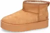 A single tan boot with a platform sole is shown against a white background. Anteprima dell’immagine prodotto