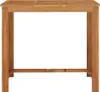 A wooden bar table is shown against a white background. Produktbild-Vorschau