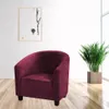 Topchances Club Chair Slipcover,High Stretch Velvet Chair Náhled obrázku produktu 5