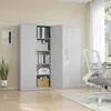 SONGMICS skříň na dokumenty se 2 dveřmi, kancelářská skříň Náhled obrázku produktu 3