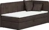 A corner bed with a mattress, pillows, and a headboard. Náhled obrázku produktu