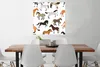 MuchoWow® Poster Pferde - Weiß - Muster - Mädchen - Kinder Produktbild-Vorschau 2