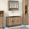 vidaXL Kúpeľňová skrinka Artisan dub 90 x 33 x 60 cm Náhľad obrázku produktu 3