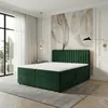 Čalouněná manželská postel Boxspring 180x200 cm - S úložným Náhled obrázku produktu 6