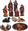 XL Krippenfiguren Set 9 Figuren 15cm groß / hoch Produktbild-Vorschau 1