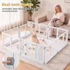 Enclos pour chien COSTWAY, avec porte à fermeture Voir les images du produit 5