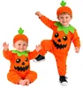Overall Kürbis Baby Kostüm Halloween, Groesse:98 Produktbild-Vorschau 3