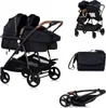 CHIPOLINO Kinderwagen fü r Zwillinge, Kinder mit ungleichen Produktbild-Vorschau 1