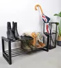 LOFT42 Hall Schuhregal - Metall - Schwarz - 70x30x28 Produktbild-Vorschau 5