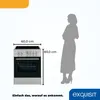 Exquisit ECM 6-4 Inox Elektro-Standherd | Glaskeramik | Produktbild-Vorschau 5