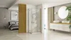 Sprchovací kút REA HUGO DOUBLE BRUSH GOLD 80x100 Náhľad obrázku produktu 2