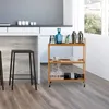 relaxdays 10024182_0 relaxdays Servierwagen braun Podgląd zdjęcia produktu 2