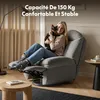Fauteuil de relaxation ovale FLEXISPOT XC6 avec couverture, Voir les images du produit 6