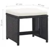 vidaXL Ensemble de jardin 11 pièces avec coussins Poly Voir les images du produit 21