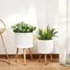 Blumentopf Übertopf Groß Blumenkübel Innen Pflanzentopf Set Produktbild-Vorschau 3