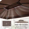 Toit de rechange Outsunny pour pavillon de jardin Voir les images du produit 4