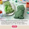Zenker Silikonbackform Dinosaurier für Kindergeburtstage  Produktbild-Vorschau 5