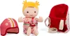 Lilliputiens Lena Bambola e Seggiolino da Bicicletta Rosso Anteprima dell’immagine prodotto 2