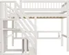 MODFU Lit Superposé Enfant 90x200 avec Escalier Intégré et Voir les images du produit 8