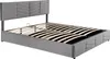 okwish Polsterbett 180×200cm Stauraumbett Doppelbett mit Produktbild-Vorschau 8