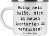 Mr. & Mrs. Panda Teetasse Spruch Neue Sportart versuchen - Produktbild-Vorschau 1