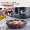 Fackelmann Silikonform für Heißluftfritteuse, 18 cm, Produktbild-Vorschau 5