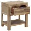 vidaXL Nachttische mit Schubladen 2 Stk 40x30x48 cm Akazie Produktbild-Vorschau 2