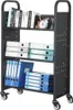 Carrello porta libri per biblioteca - Carrello porta libri Anteprima dell’immagine prodotto 9