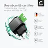 CELLONIC Chargeur 4.0mm x 1.7mm 5V 1A 1,20m enceinte sans Voir les images du produit 5