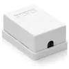 deleyCON 1x CAT 6 Netzwerkdose 1x RJ45 Buchse Aufputz Produktbild-Vorschau 2
