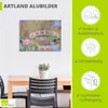 ARTland Wandbild Alu für Innen & Outdoor Brücke in Monets Produktbild-Vorschau 3
