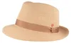 Mayser knautschbarer Strohhut Trilby Maleo mit UV Schutz 80 in 7001 beige/7006 sand