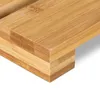 Relaxdays Bambus Badematte, 54 x 36 cm, rutschfeste Produktbild-Vorschau 8