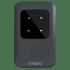 A gray mobile hotspot device with a screen displaying icons and a power button. Anteprima dell’immagine prodotto